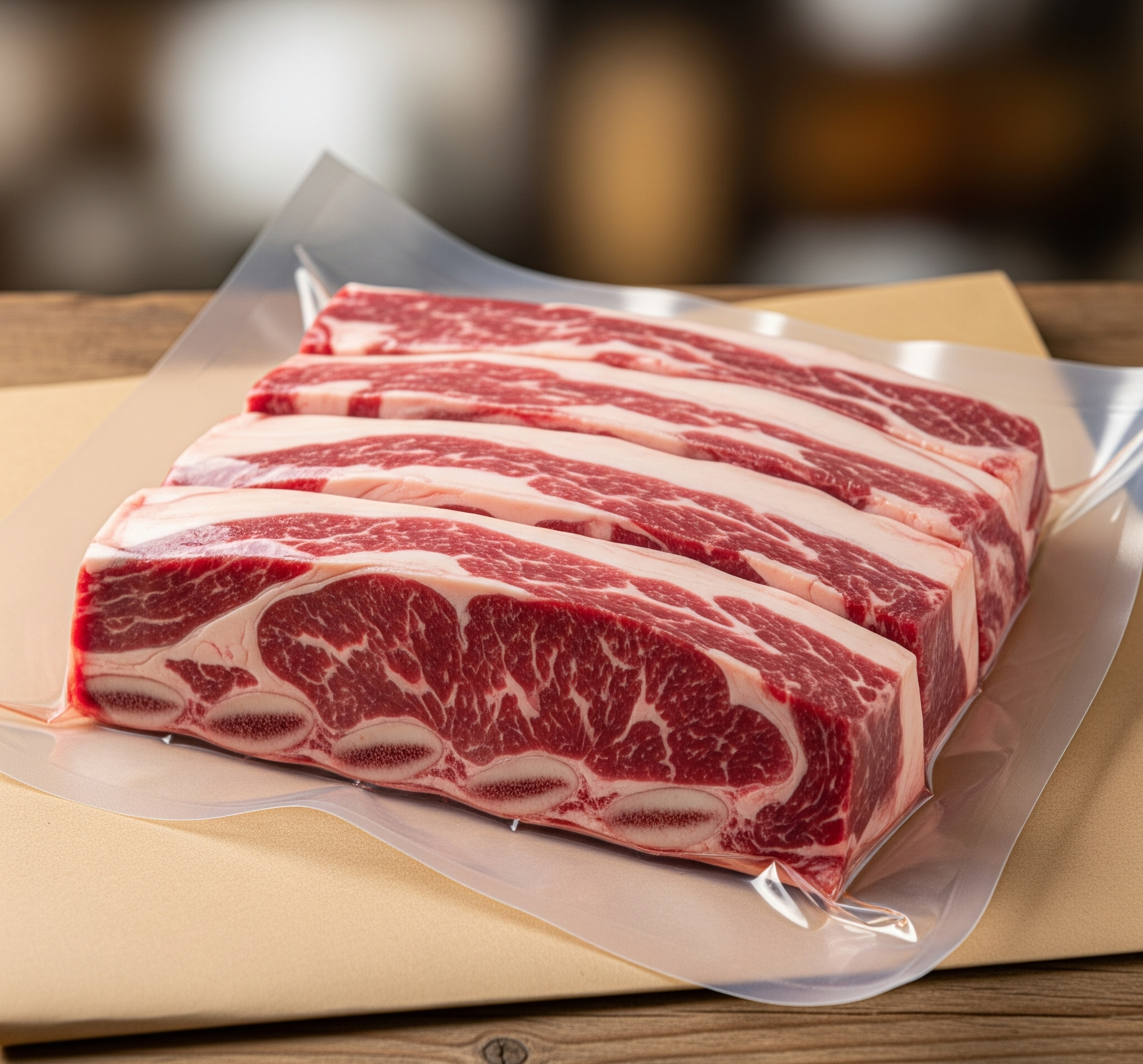 Red Angus Beef Short Ribs - 1kg